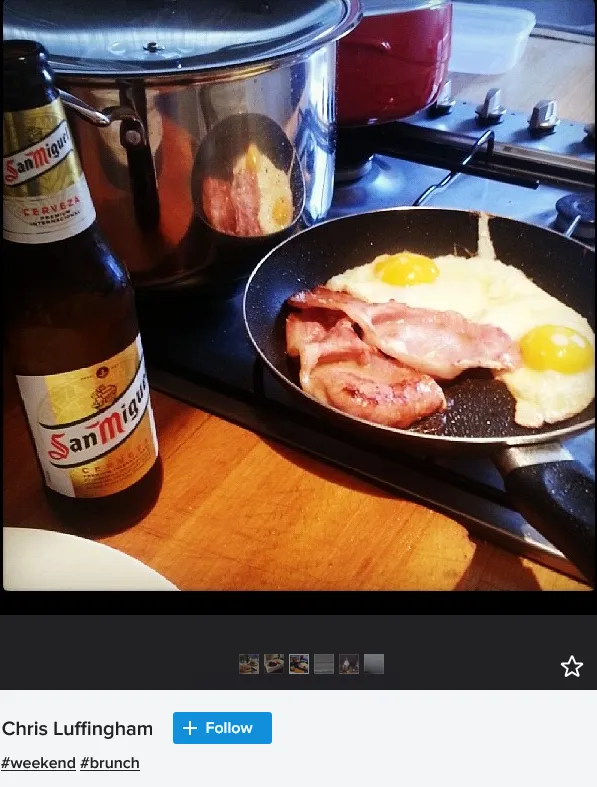 Chris Luffingham Brunch